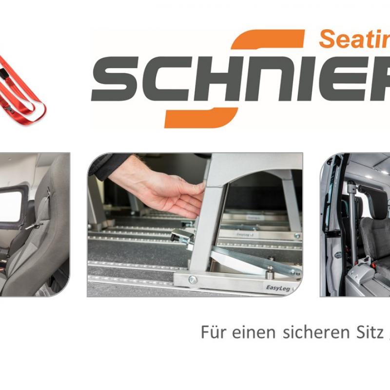 Our Seats, Legs and flooring Systems are tested in combination for many different vehicle types.